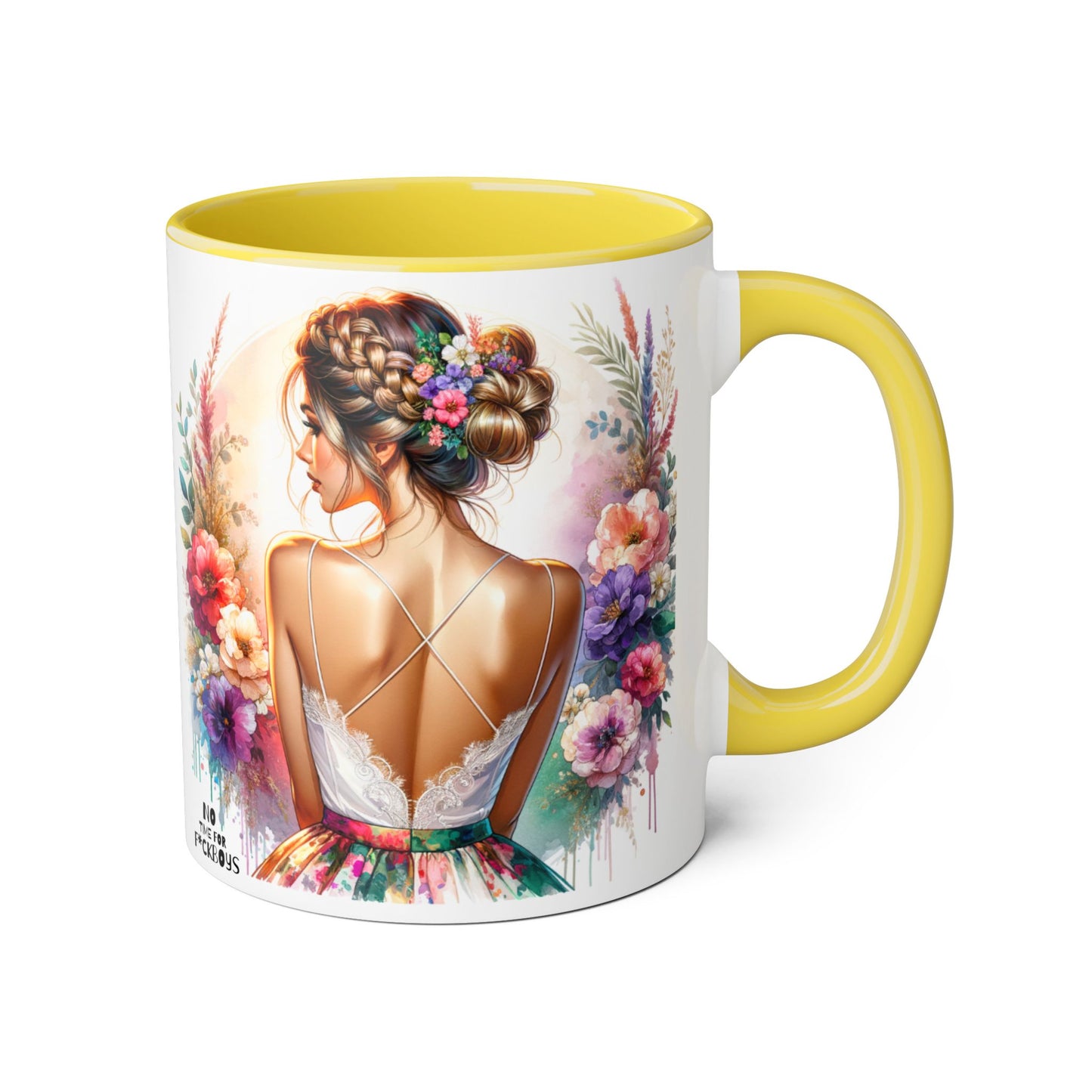 Funny Accent Mug - No Time For F*boys 11oz