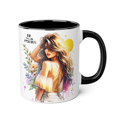 Funny Accent Mug - No Time For F*boys 11oz