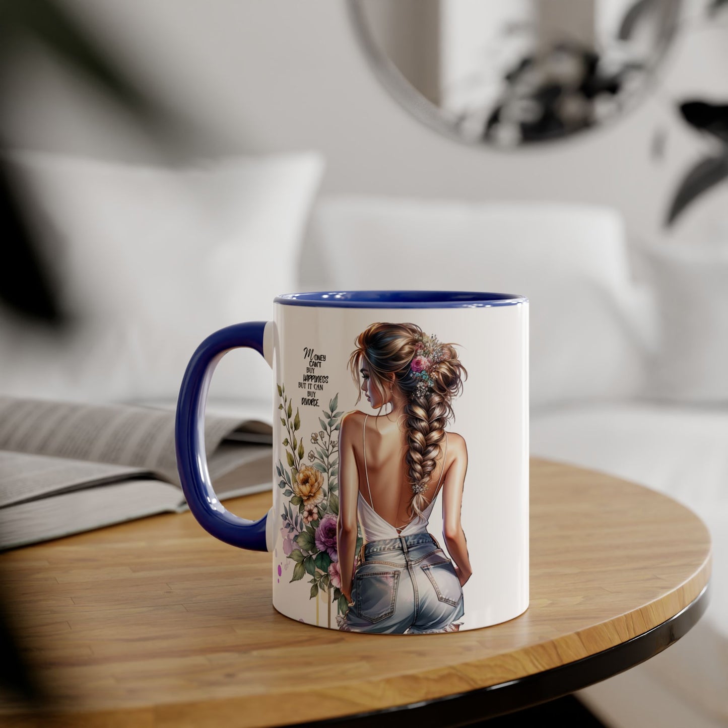 Mug - Money Can't Buy Happiness But It Can Buy Divorce Humoristic