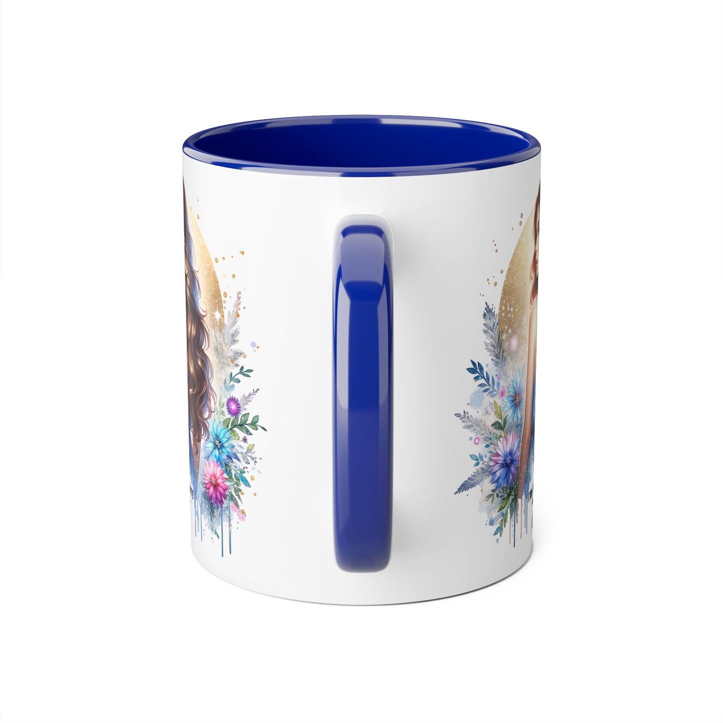 I'm Too Cute For My Ex Chic Accent Mug Designs, Coffee Cup Gift, Floral Artwork, Cute Mug, Inspirational Coffee Mug for Her, Ex Gift Idea, Stylish Drinkware
