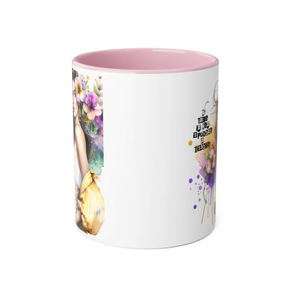 Funny Accent Mug - My Taste in Men is Probably a Disability Humor 11oz Cup