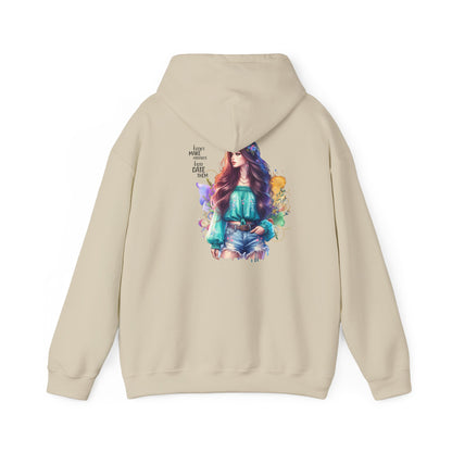 I Don`t  Make Mistakes, I Just Date Them Vibrant Artistic Hoodie - Unisex Heavy Blend™ Hooded Sweatshirt, Casual Wear, Gifts for Art Lovers, Cozy Lounging, Unique Fashion