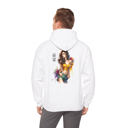 Breakup Hoodie - Unisex Hooded Sweatshirt Lost You and Found Me Design