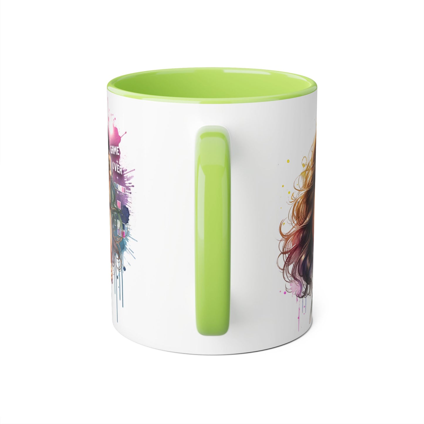 Vibrant Artist Accent Mug - Perfect for Coffee Lovers, Unique Gift Idea, Trendy Drinkware, Stylish Home Decor, Birthday or Celebration