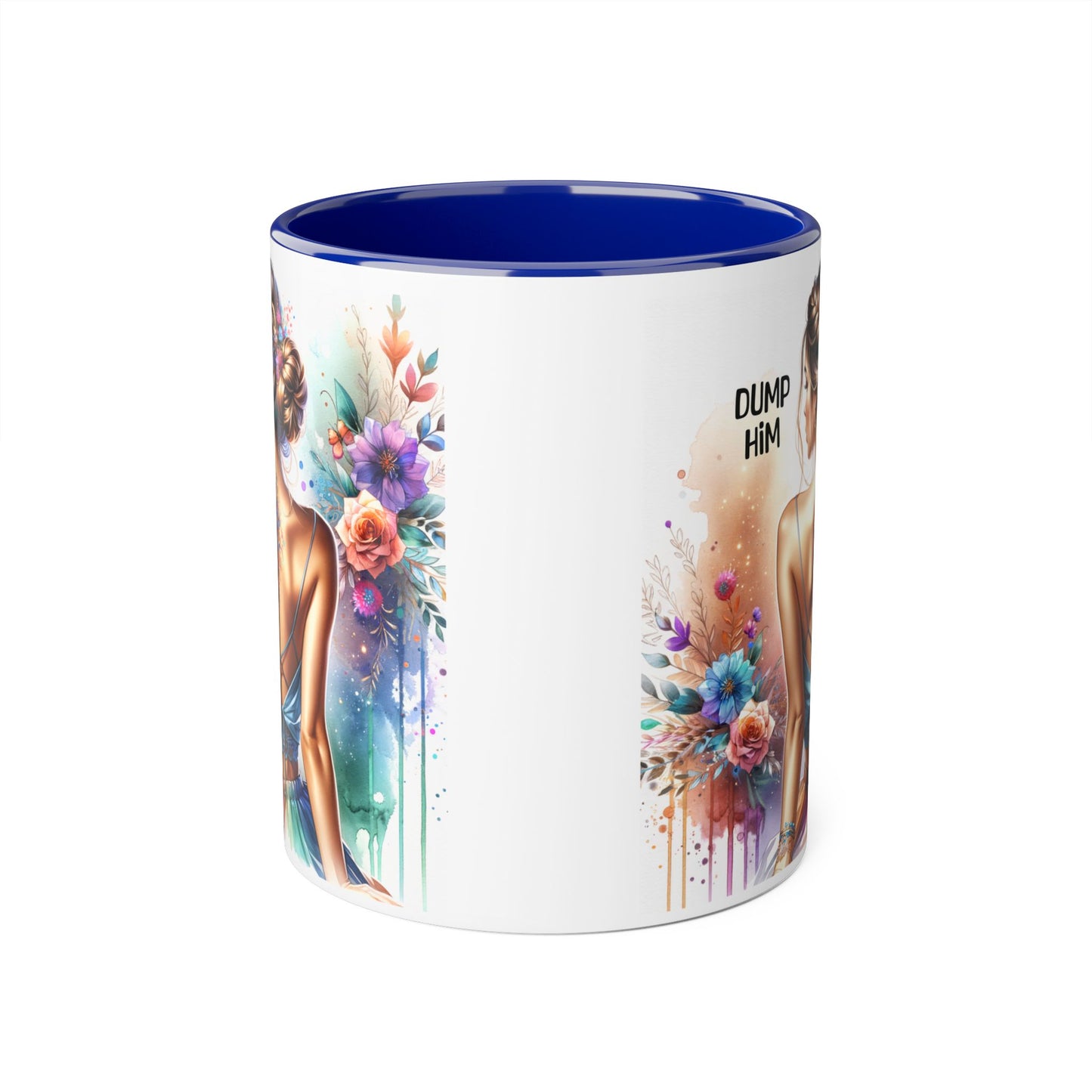 Dump Him Accent Mug