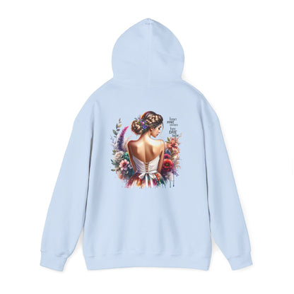 I Don`t Make Mistakes, I Just Date Them Elegant Floral Art Hoodie, Cozy Fashion Sweatshirt, Gift for Her, Trendy Layering Piece, Stylish Winter Wardrobe Must-Have
