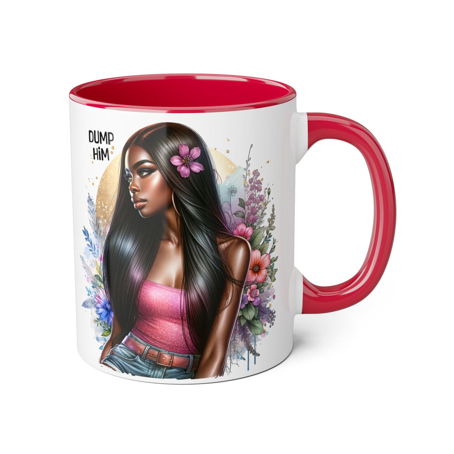 Empowerment Mug, Stylish Art Mug, Coffee Lover Gift, Inspirational Mug, Unique Art Mug, Affirmation Gift