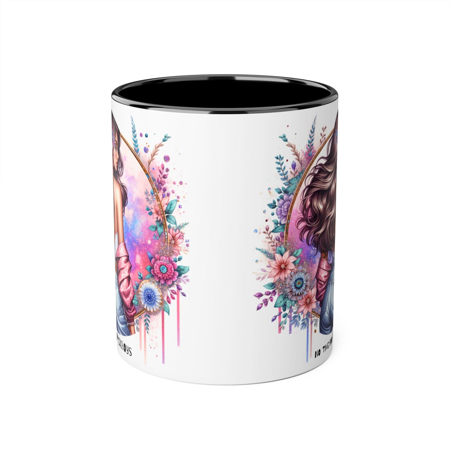 Funny Accent Mug - No Time For F*boys 11oz
