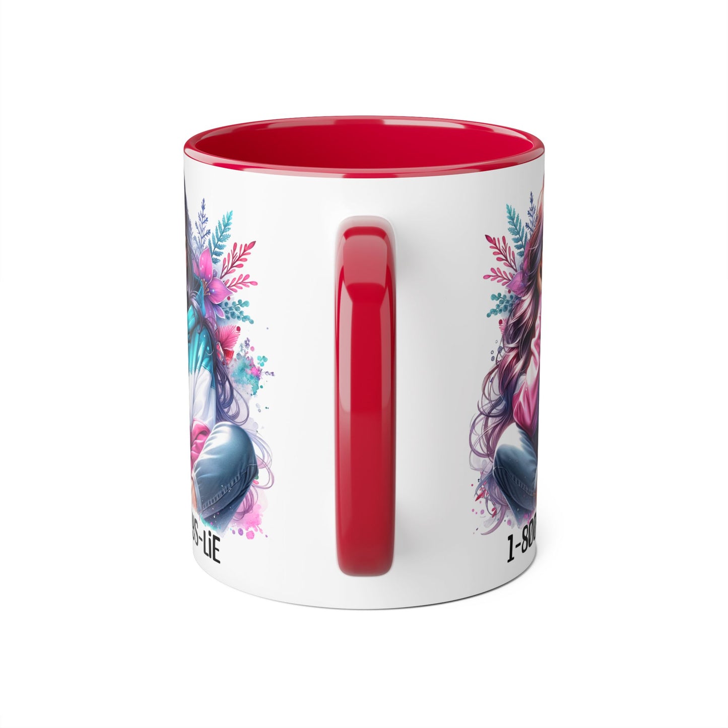 1-800-BOYS-LIE Colorful Feminine Accent Mug with Floral Design - Perfect for Stylish Coffee Lovers, Unique Gift for Birthdays, Holidays, and [...]