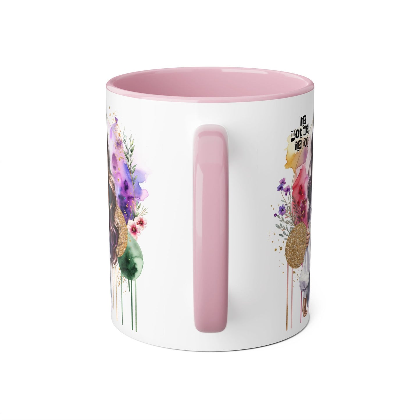 It's Not Me, It's You Humoristic Chic Accent Mugs - Artistic Coffee Cup for Trendsetters, Unique Gift for Her, Birthday Present, Inspirational Mug, Stylish Drinkware