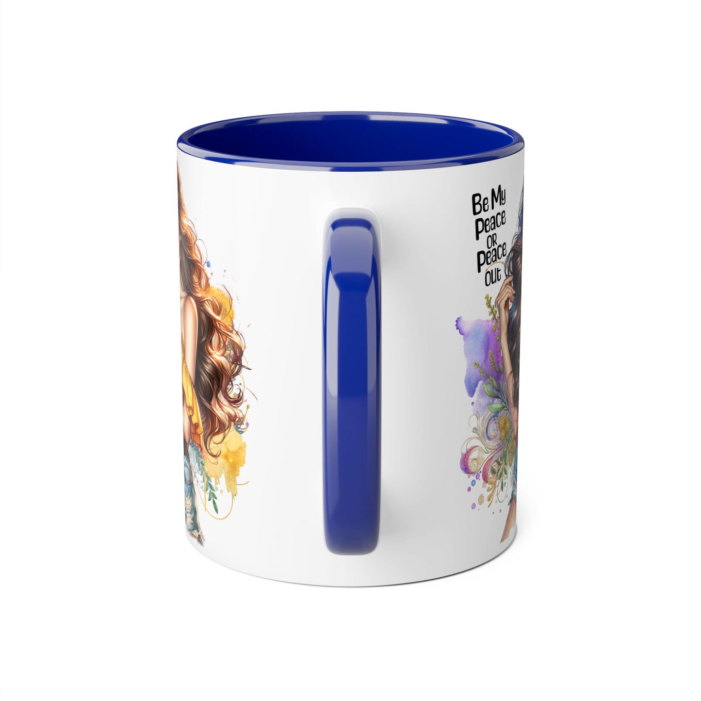 Mug - Be My Peace or Peace Out Accent 11oz