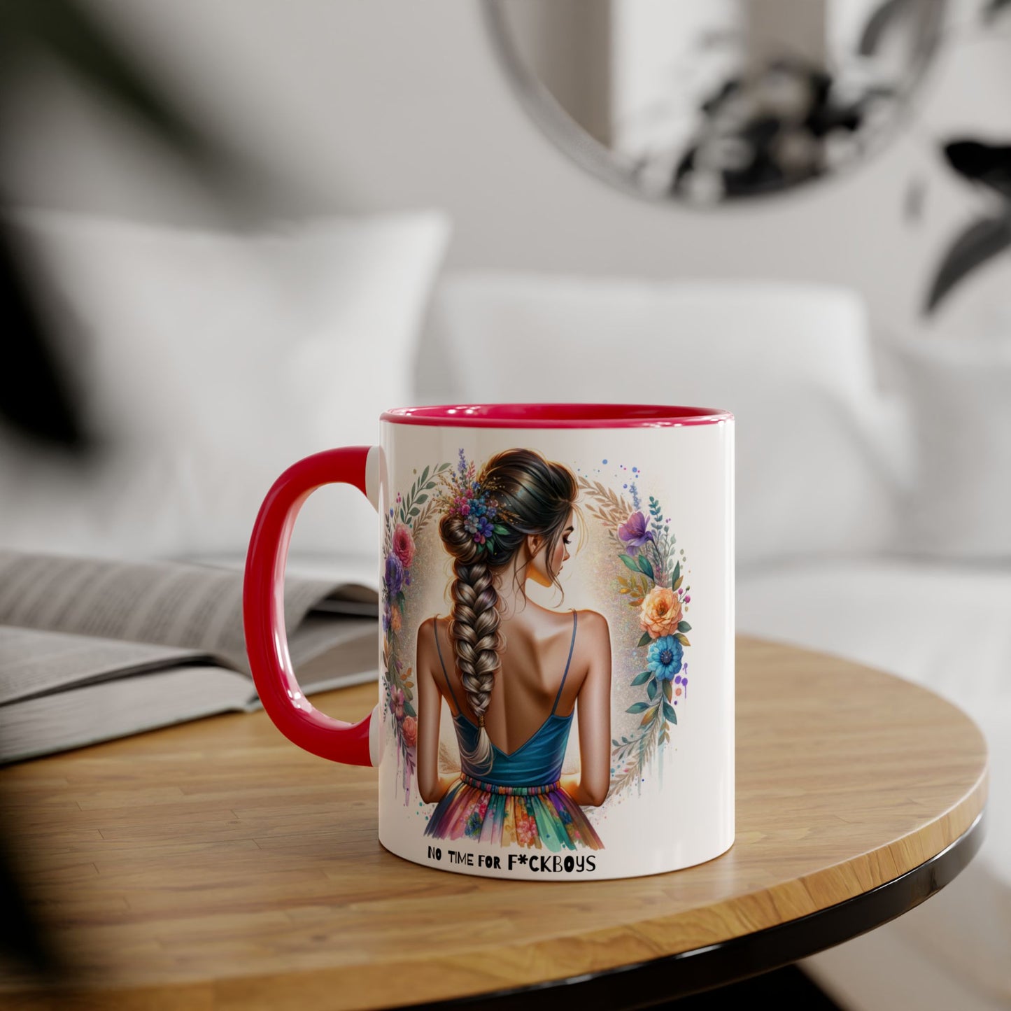 Funny Accent Mug - No Time For F*boys 11oz