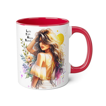 Bohemian Accent Mug - Inspirational Coffee Cup for Dreamers, Perfect Gift for Her, Home Decor, Unique Coffee Mug