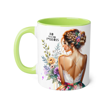 Funny Accent Mug - No Time For F*boys 11oz