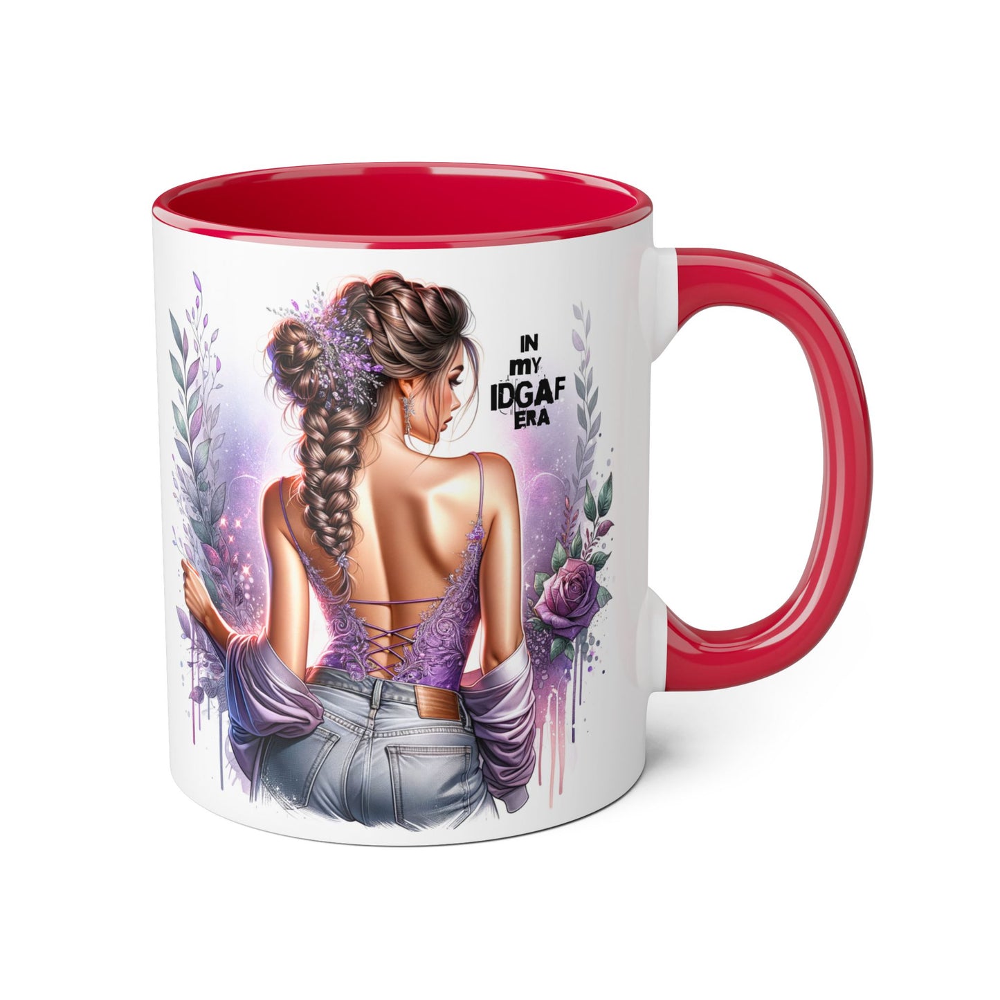 Bold Attitude Coffee Mug | Inspiring Gift for Her | Artful Accent Drinkware | Fun Quote Mug | Unique Home Decor
