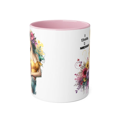 I Survived a Narcissist Floral Accent Mug, Coffee Cup Gift, Self-Care, Empowerment, Inspirational Tea Mug, Narcissist Survivor, Floral [...]