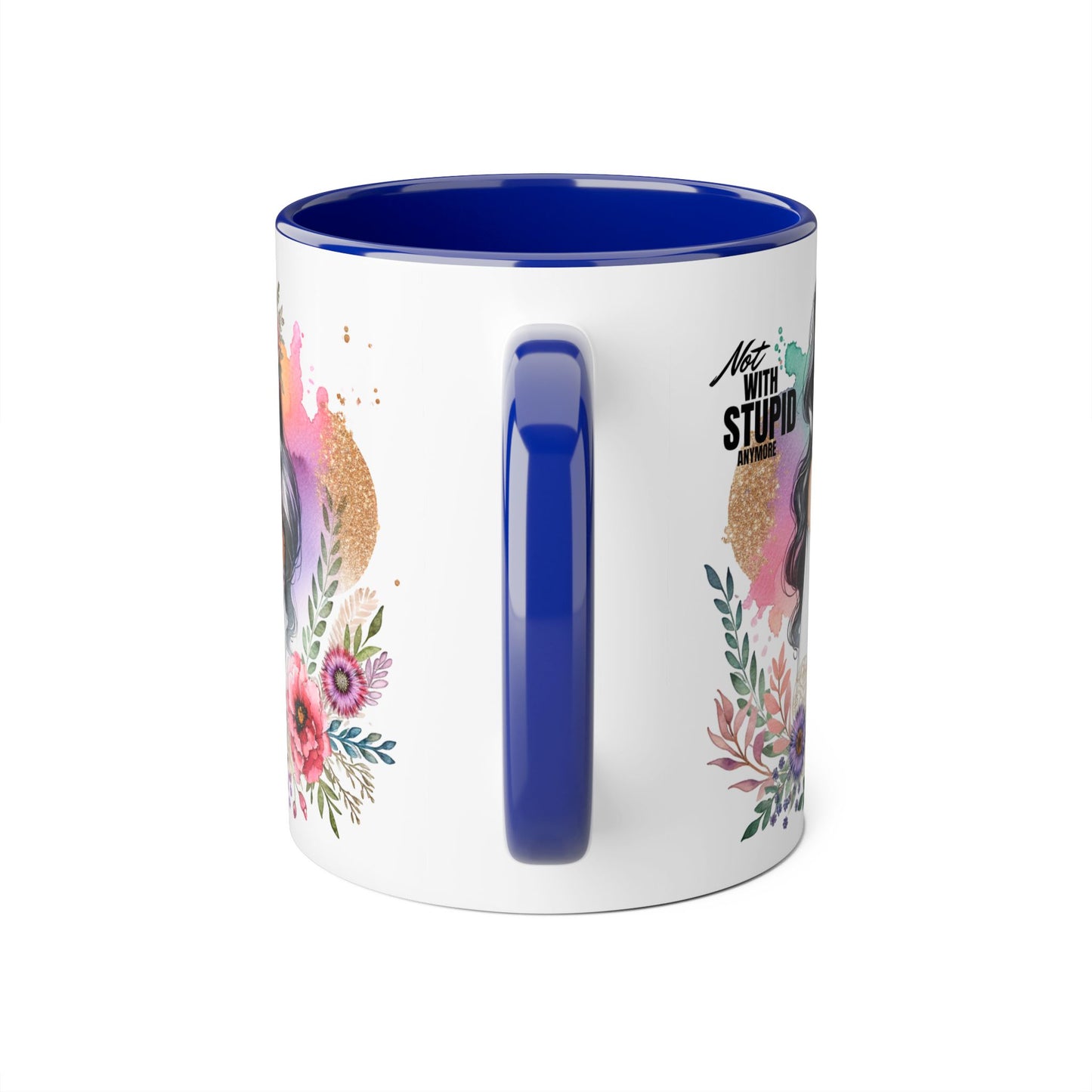 Mug - Not With Stupid Anymore Humoristic 11oz Accent Mug