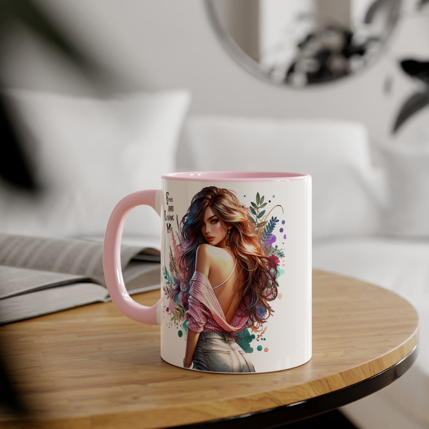 Artistic Floral Accent Mug for Coffee Lovers, Unique Gift for Birthdays, Inspirational Home Decor, Perfect for Tea and Coffee, [...]