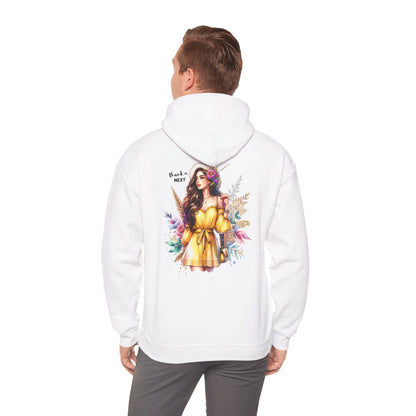 Thank U, Next Bohemian Chic Hoodie - Relaxed Fit Unisex Sweatshirt, Casual Style, Everyday Wear, Gift for Her, Art-Inspired Apparel