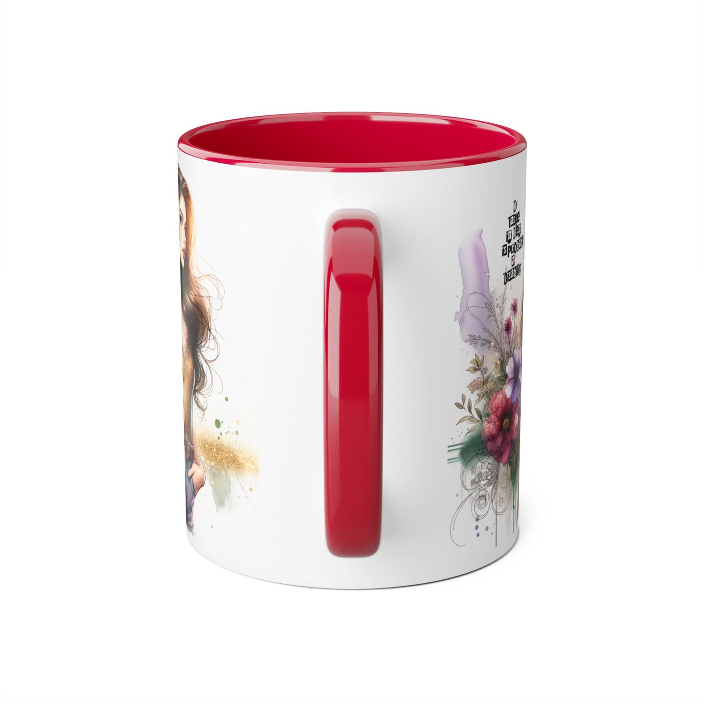 Funny Accent Mug - My Taste in Men is Probably a Disability Humor 11oz Cup
