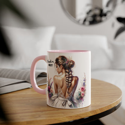 Thank U, Next Boho Floral Accent Mug