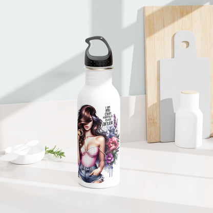I Am My Own Happily Ever After Stylish Stainless Steel Water Bottle with Floral Design, Feminine Water Bottle, Cute Reusable Bottle, Personalized Hydration Gift, [...]