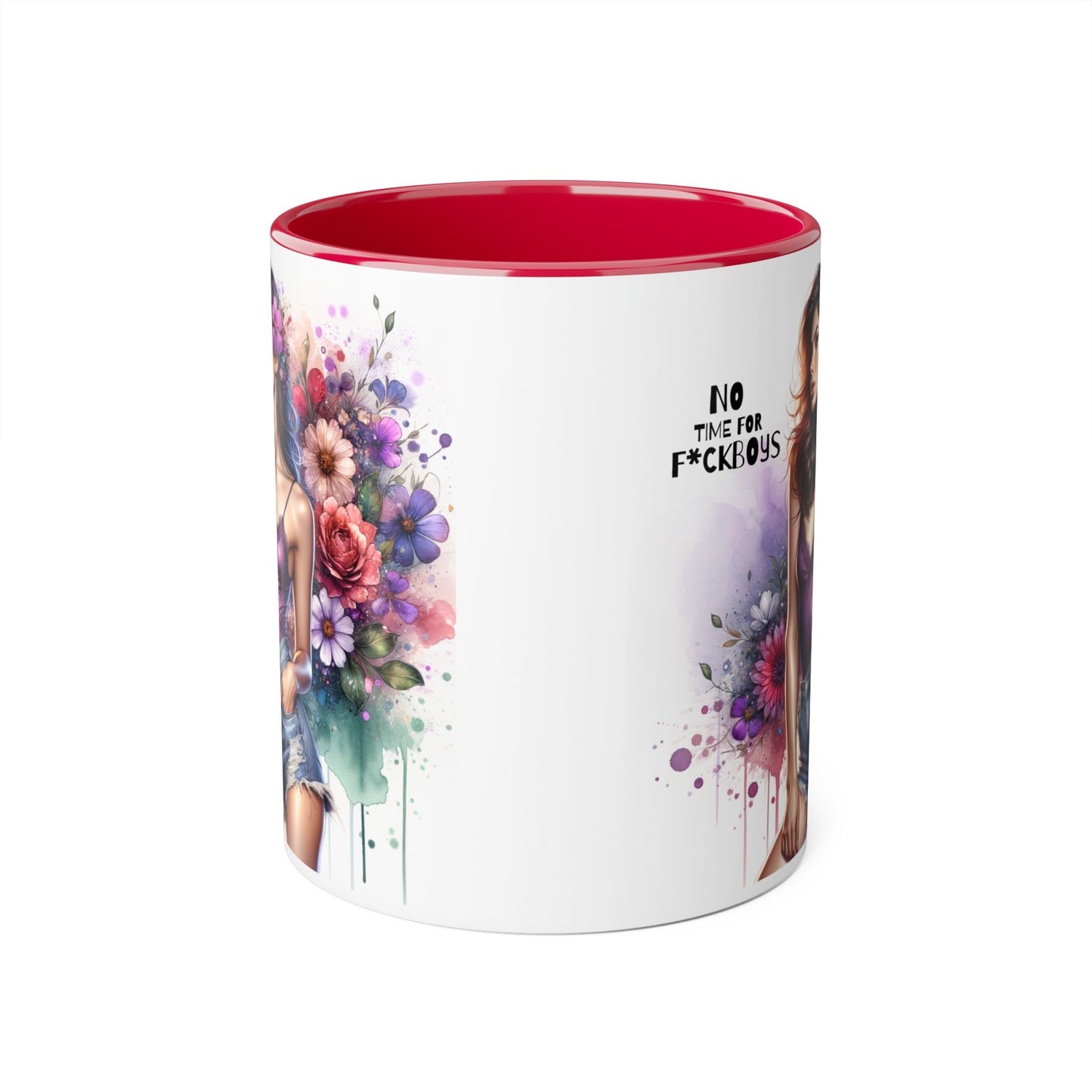 Funny Accent Mug - No Time For F*boys 11oz