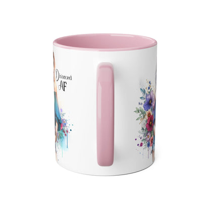 Divorced AF Accent Mug