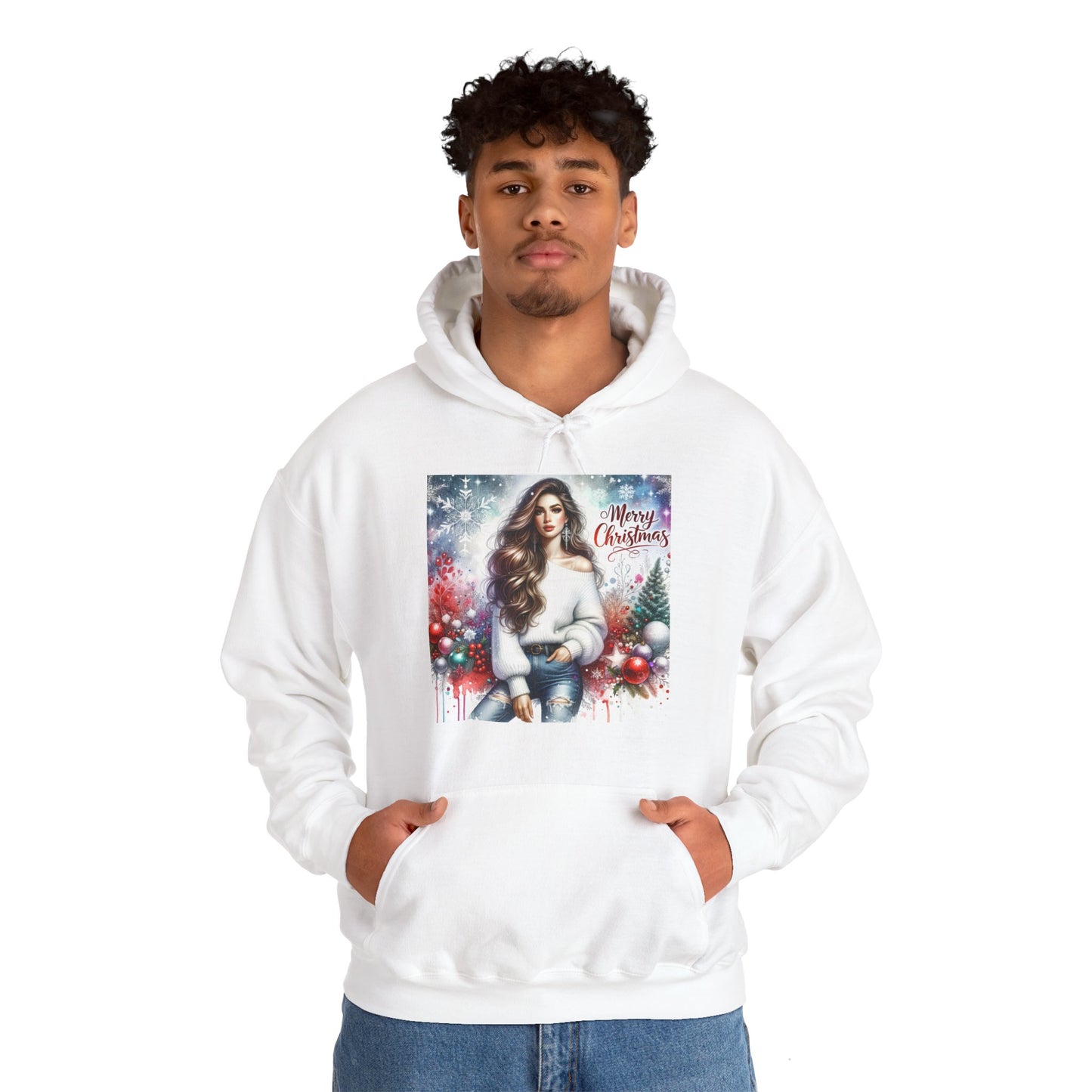 Christmas Hooded Unisex Sweatshirt - Single And Ready to Jingle