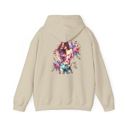 I Don`t  Make Mistakes, I Just Date Them Floral Art Unisex Hoodie | Cozy Sweatshirt for Women, Gift for Her, Spring Fashion, Relaxed Style, Stylish Sweatshirt