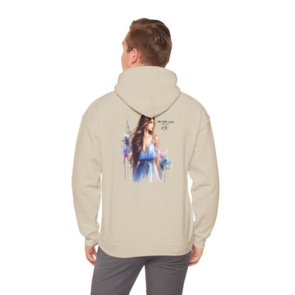 I'm Too Cute For My Ex Stylish Artistic Hoodie, Cozy Sweatshirt for All Occasions, Perfect Gift for Fashion Lovers, Trendy Layering Essential, Great for Holidays