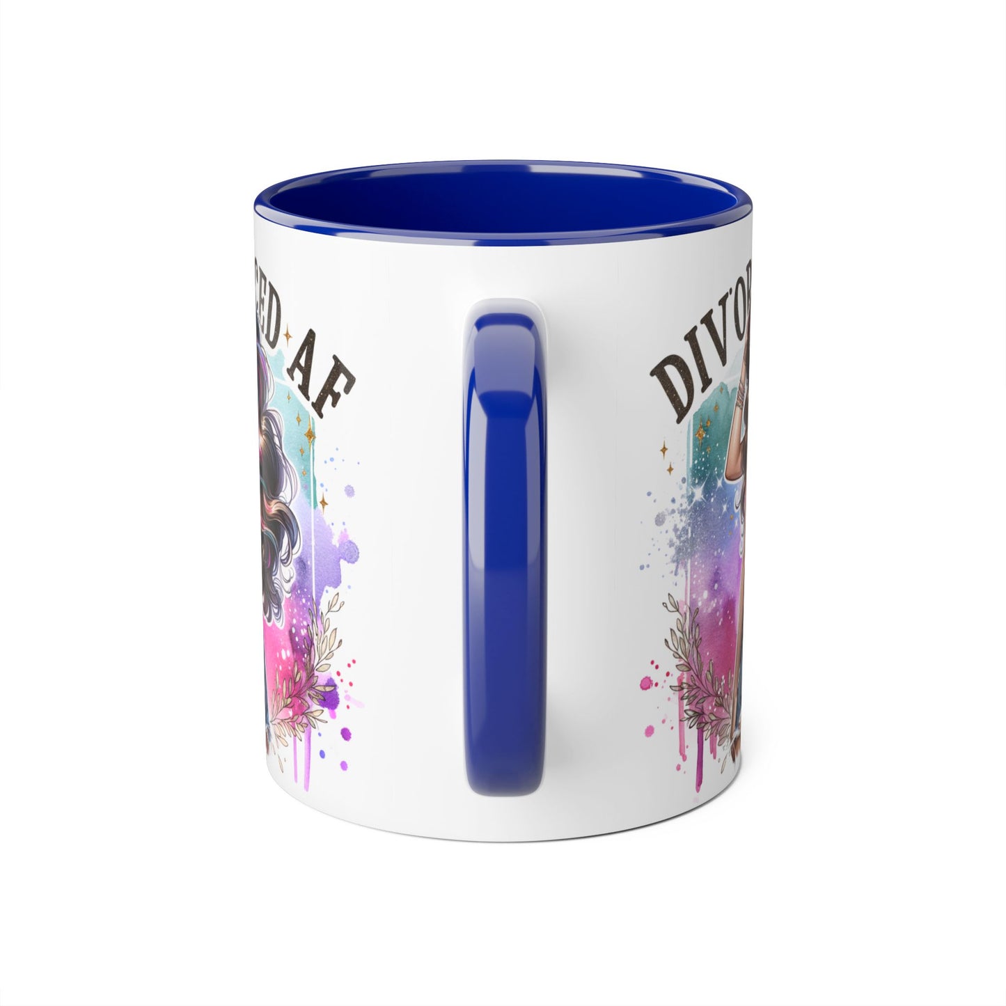 Mug - Divorced AF 11oz Accent Mug