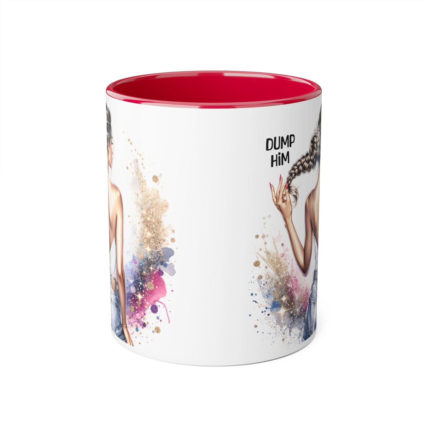 Mug - Dump Him Accent Mug, 11oz