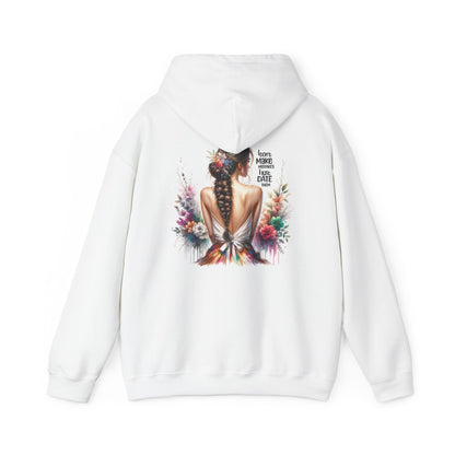 I Don`t Make Mistake, I Just Date Them Inspirational Art Hooded Sweatshirt, Cozy Casual Wear,  Streetwear Style, Gift for Art Lovers, Perfect for Holidays