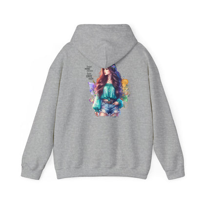 I Don`t  Make Mistakes, I Just Date Them Vibrant Artistic Hoodie - Unisex Heavy Blend™ Hooded Sweatshirt, Casual Wear, Gifts for Art Lovers, Cozy Lounging, Unique Fashion