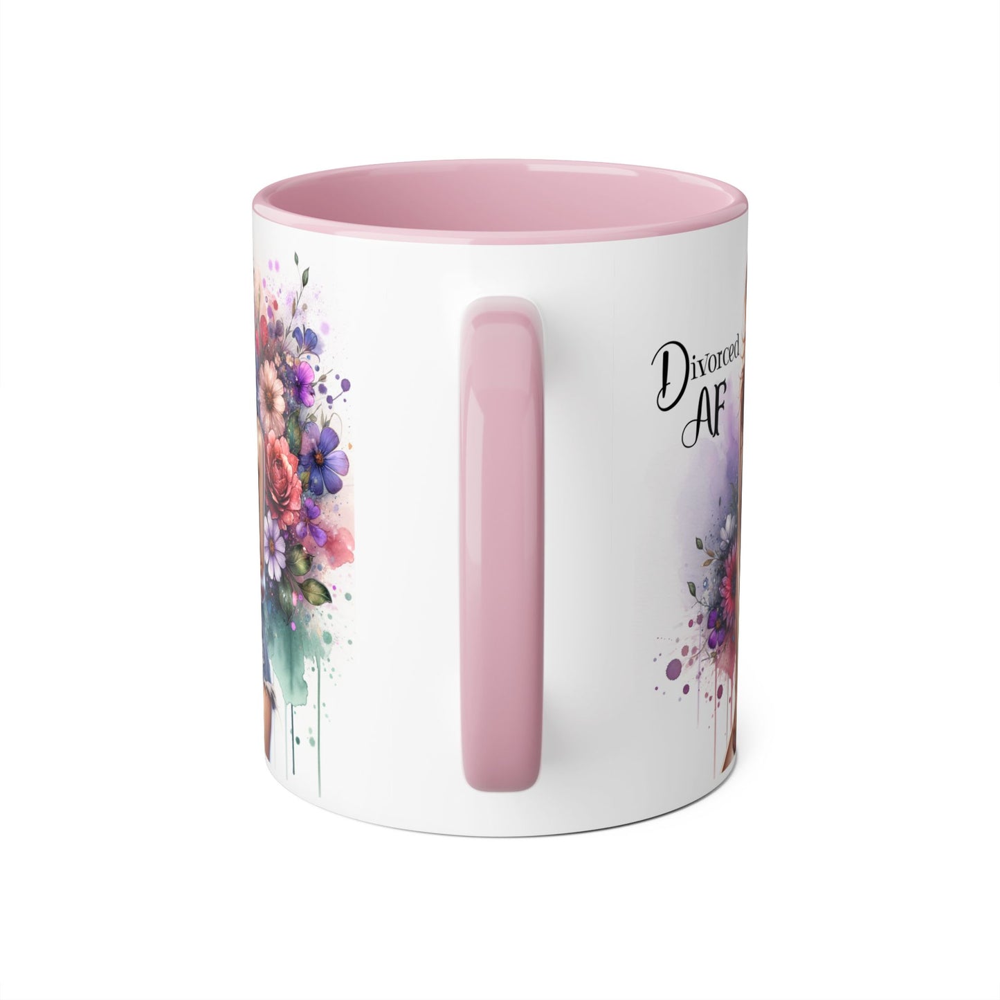 Mug - Divorced AF 11oz Accent Mug