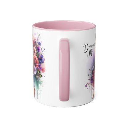 Mug - Divorced AF 11oz Accent Mug