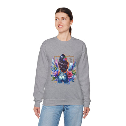 I Don`t  Make Mistakes, I Just Date Them Colorful Art Sweatshirt, Stylish Crewneck, Floral Design, Unisex Apparel, Gift for Her, Cozy Fashion, Unique Artwork Sweatshirt