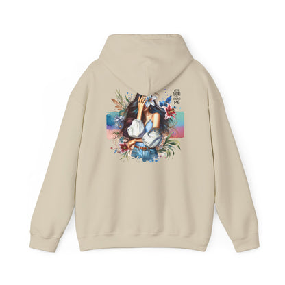 Breakup Hoodie - Unisex Hooded Sweatshirt Lost You and Found Me Design