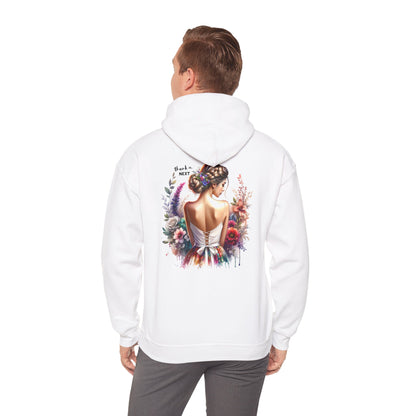 Thank U, Next Elegant Floral Hoodie for Women - Cozy Unisex Sweatshirt for Everyday Wear, Gift for Her, Art-Inspired Sweatshirt, Fashionable [...]
