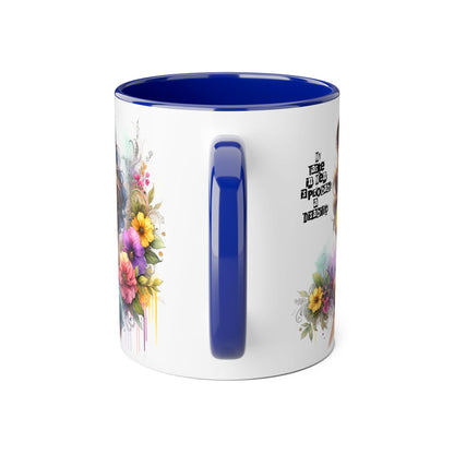 Funny Accent Mug - My Taste in Men is Probably a Disability Humor 11oz Cup