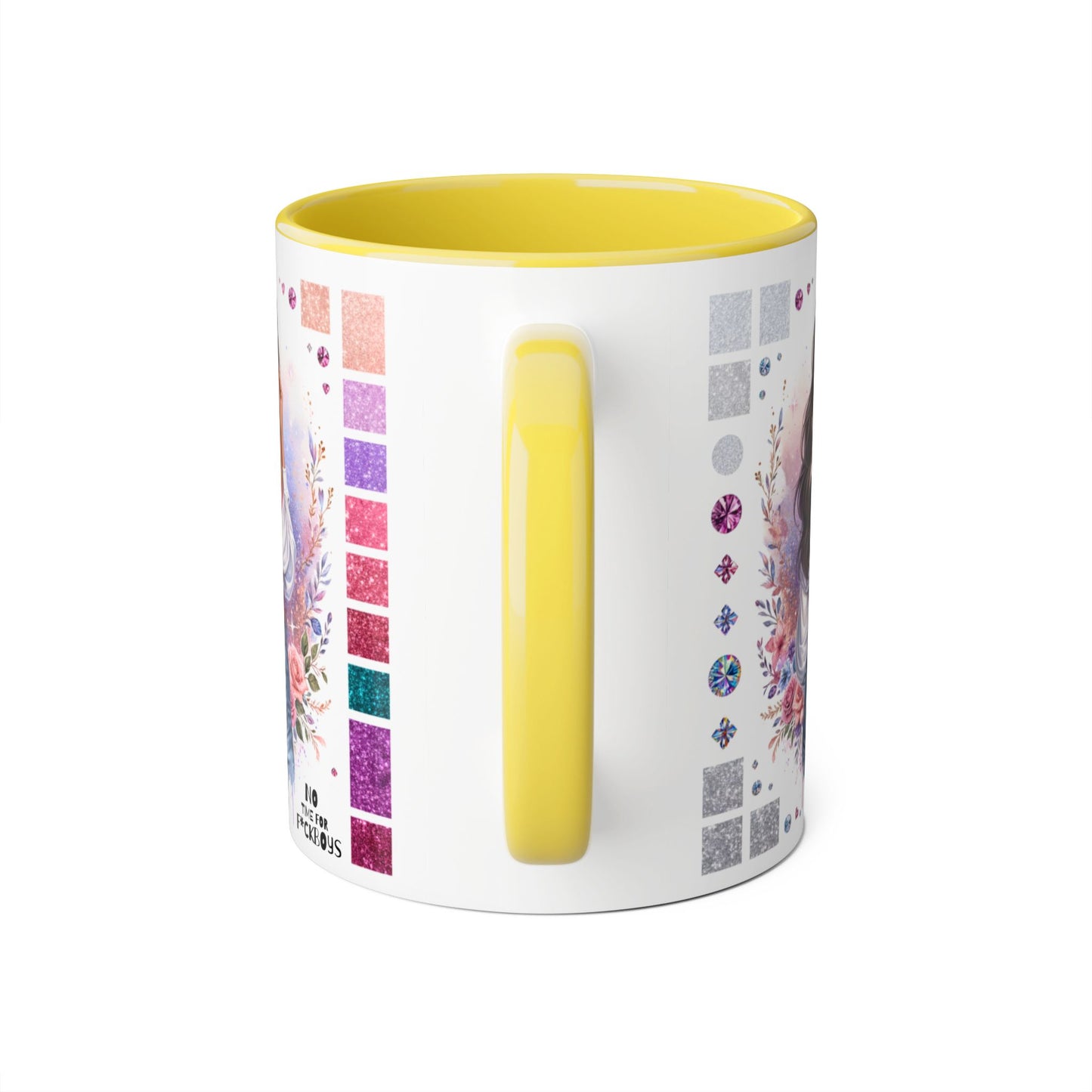 Funny Accent Mug - No Time For F*boys 11oz