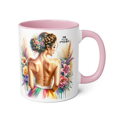 Funny Accent Mug - No Time For F*boys 11oz