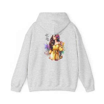 I Don`t Make Mistakes, I Just Date Them Vibrant Floral Art Hoodie - Unisex Heavy Blend Sweatshirt For Cozy Days, Ideal For Gift Giving, Casual Wear, Spring Celebrations