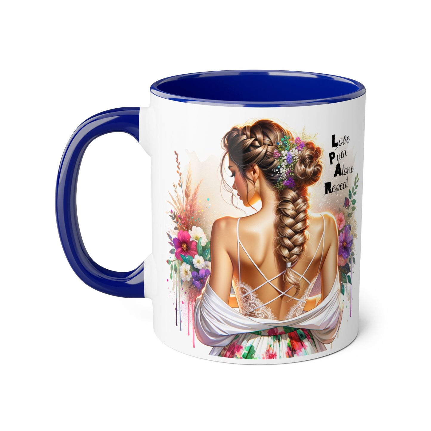 Inspirational Accent Mugs for Coffee Lovers, Beautiful Art, Gift for Friends, Motivational Quotes, Home Decor, Unique Office Mugs