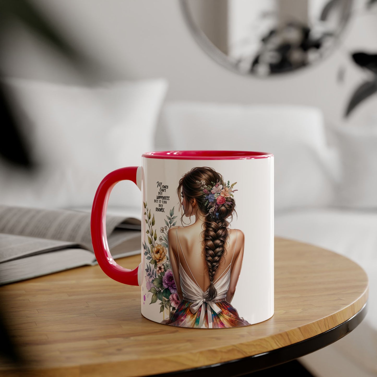 Mug - Money Can't Buy Happiness But It Can Buy Divorce Humoristic