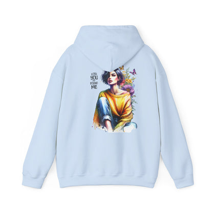 Breakup Hoodie - Unisex Hooded Sweatshirt Lost You and Found Me Design