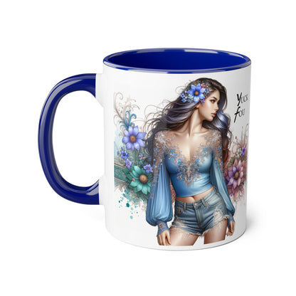 Artistic Accent Mug with ‘Yuck Fou’ Design for Trendy Sipping, Perfect Gift for Friends & Art Lovers, Ideal for Birthdays & Celebrations