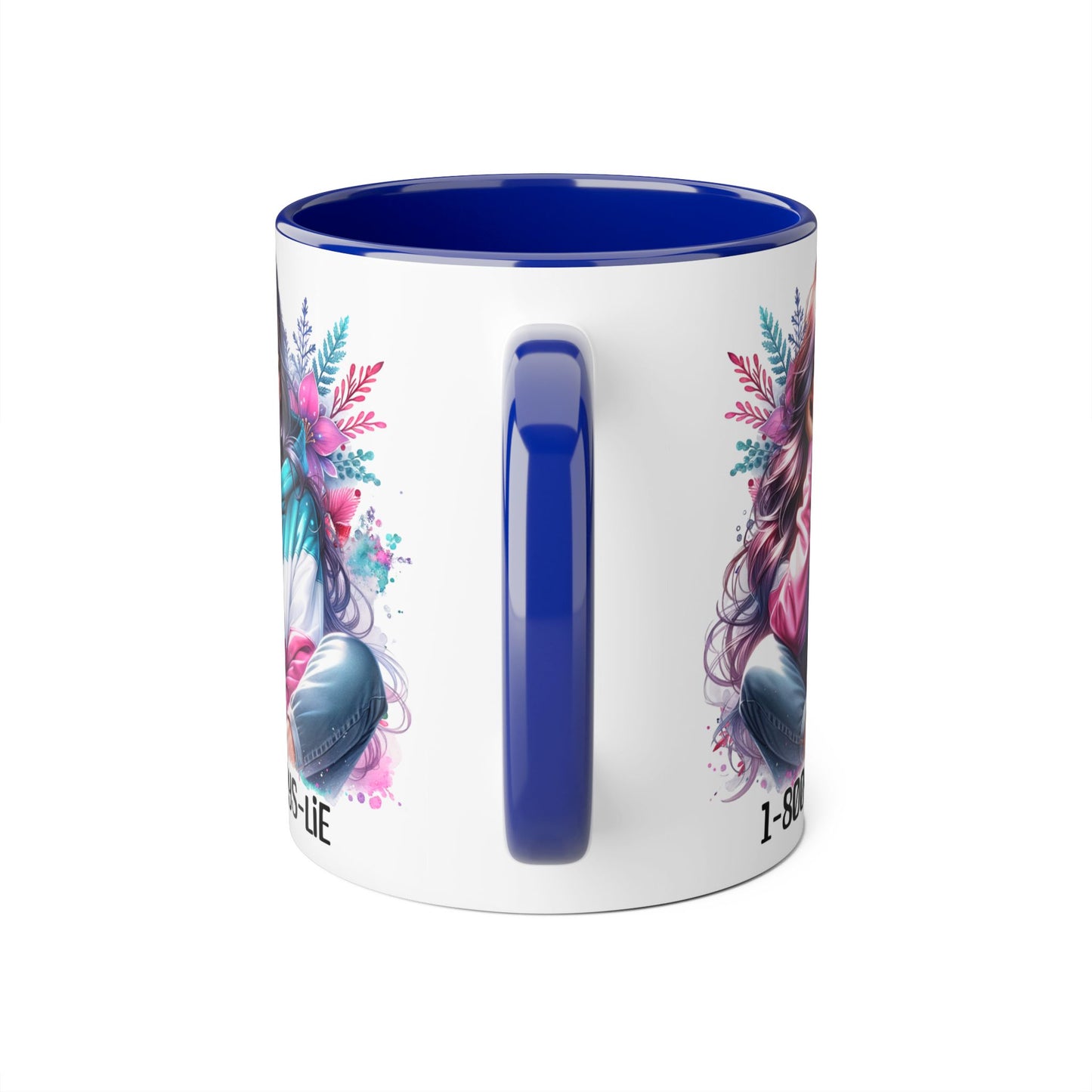 1-800-BOYS-LIE Colorful Feminine Accent Mug with Floral Design - Perfect for Stylish Coffee Lovers, Unique Gift for Birthdays, Holidays, and [...]