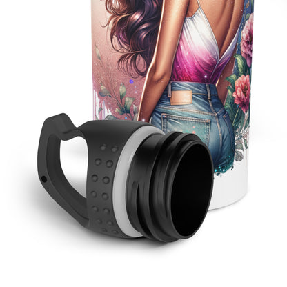 Thank U, Next Elegant Stainless Steel Water Bottle, Bohemian Design for Outdoor Activities, Perfect for Gifts, Yoga, or Daily Hydration, Insulated [...]